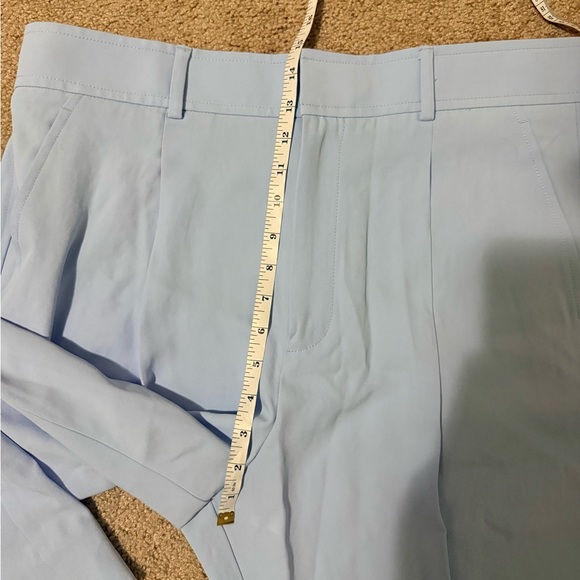 Everlane Japanese GoWeave Way-High® Tapered Pant Light Blue Size 14 - Picture 10 of 12